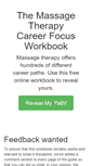 Mobile Screenshot of massageresource.com